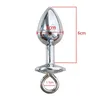 Seksspeeltje stimulator RVS Anale Plug Butt Stopper met Ketting Game Producten Anus Speelgoed Bdsm Bondage voor Vrouwen Mannen