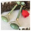 Face Massager Portable Pratical Jade Facial Mas Roller Healthy Body Head Foot Nature Beauty Tools In Stock Drop Delivery Health Dhik8