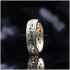 Cluster Rings Ladies Temperament Beautif Hollow Carving Inlaid Exquisite Microdense Zircon Valentines Day Gift Jubileumsring Drop DH5DB