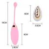 Giocattolo del sesso Massaggiatore Telecomando Vibratore vaginale Uovo vibrante Palla indossabile G-spot Clit Toys Prodotti femminili