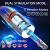 Sex Toy Massager Masturbators for Men Toys REALISTICES Textured Vagina Man Masturbation Stroker med tryckning och roterande