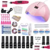 Kit per nail art Tutto per set manicure Lampada asciugatrice a LED UV con kit acrilico Strumenti per trapano elettrico Consegna a goccia Salute Bellezza Dhysc