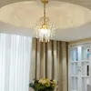 Hanger lampen Europese kroonluchter voor woonkamer Crystal Classic Dining Retro Lighting Light YHJ102905