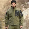 Men's Jackets Tactical Softshell Men Tops Outdoor Functional Autumn Winter Men's Outerwear Military Camouflage Outwear