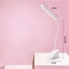 Bordslampor Ögonskydd LED för sovrummet Bedside Reading Light 5V Flexo USB Lamp med klämlampor DE