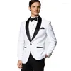 Мужские костюмы последнее дизайн свадебный смокинг Prom Print Styles Styles Custom Groom Made Men Men (Take Bins Tie) Формальный мужской набор