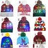 Décorations De Noël En Vente 2022 Année Led Chapeau Tricoté Bonnet Light Up Illuminate Chaud Pour Enfants Adts Décor Cadeau Drop Delivery Home Dhsww