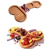 Plates Barbecue Pizza Beer Dishes Holder Fruit Dinner Plate Sets Wine Snack Tray Steak Platter Cheese Aperitif Board Kitchen Tool