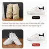 Storage Boxes 10pcs/Overshoe Dust Cover Non Woven Dustproof Drawstring Transparent Bag Travel Shoe Dry Protection Tissue