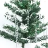 Christmas Decorations 1 Set Of Simation Ice Tree Pendants Fake Icicles Winter Party And Year Navida Drop Delivery Home Garden Festiv Dh8D6