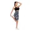 Femmes Shapers Femmes Camouflage Sweat Shorts Perdre Du Poids Taille Formateur Corps Shaper Minceur Ventre Contrôle Sauna Pantalon Thermo Shapewear