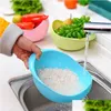 Otra organización de almacenamiento de cocina Plástico de calidad alimentaria Arroz Frijoles Guisantes Filtros de lavado Cestas Secadoras de tamiz Aparatos de limpieza Accesorios Dhcdq