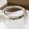 Bracelet Bilandi bijoux à la mode haute qualité en plastique Tube Bracelet bracelets 2023 tendance plume intérieure pour les femmes cadeau
