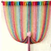 Curtain Colorful For Door Window Panel Living Room Divider String Line Decorative Curtains 1