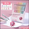 Гель -ручки 9 цветов/набор винтажных морандий ручкой