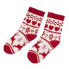 Женщины носки 25# лось снежный снежный кашемирский носок удобный рождественский рождественский Санта -Клаус Год теплый зимний хлопок счастлив