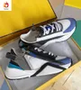 Scarpe sportive da runner casual da uomo Flow Sneakers in pelle scamosciata con cerniera laterale Trainer Comfort Skateboard Walking Suola in gomma Tessuti Sport all'aria aperta EU38-46 Scatola originale