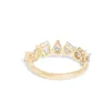 Cluster Ringe INS Designer Tennis Zirkon Für Frauen Glänzende Kristall Stapeln Passende Hochzeit Party Finger Ring Mode Chic Schmuck R018