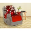 Housses de chaise 1/2/3 places housse de canapé de noël 3D numérique imprimé canapé confortable pour salon fauteuil protecteur anti-poussière