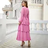 Ethnic Clothing Arabic Abaya Muslim Women Long Dress Rhinestone Party Gown Islamic Dubai Caftan Jalabiya Middle East Turkey Ramadan Eid