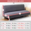 Stoelbedekkingen armloze bank bedekking stretch bloemen patroon antidirty vouwstoel slipcovers bank elastische settee-beschermers