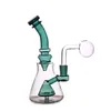 1 pz Bicchiere di vetro Bong pipe Hitman dab rigs bong fatti a mano Rasta riciclatore pipa ad acqua Fungo prec shisha narghilè con chiodo banger più economico