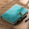 Strony Super gruby woskowe zmysł skórzany A5 Diary Notebook School Busines