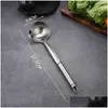 Conjuntos de utens￭lios de jantar Tableware 304 A￧o inoxid￡vel filtro de ￳leo Sopa Sopa Separador dom￩stico Cozinha de cozinha entrega do jardim dom￩stico din dhqz0