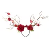 Hair Accessories Christmas Elk Headpiece Headband Women Girls Cartoon Floral Flowers Antlers Headwear Gift Princess Po Cosplay Ornament