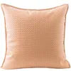 Pillow Deluxe Faux Leather Covers Woven PU Sofa Case Soft Thick Decorative Throw For Living Room & Bedroom