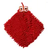 수건 빨간색 휘장 소프트 핸드 중국 스타일 퀵드리 흡수 만화 와이프 손수건 욕실 욕실 자수 타월 드롭 델 DH4HO