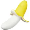 Beauty Items Bananen-Dildo-Vibrator für Vagina, G-Punkt-Stimulation, weibliches Aufladen, Silikon, 10 Vibrationen, Erwachsene, sexy Maschine, Spielzeug, Frauen, Paar