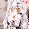 Juldekorationer 2023 Hängande dockan ängel DIY för hemföremål hänge prydnadsår