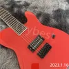 LVYBEST ELEKTRYCZNA GUTA ELEKTRYCZNA SIEDEM NOWOŚĆ RED ELEKTRYCZNEGO GUITROWY STRING Custom TL Style Single Wave