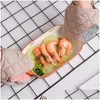 Ugnsmittor Sile Antiscaling Gloves Potholder Kitchen Tray Dish sk￥lh￥llare Handschoen Handkl￤mma Drop Delivery Home Garden Dining BA DHG2V