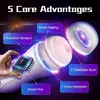 Sex toy Massager Male Masturbation Cup Silicone Vaginal Real Automatic Vibrator Sucking Masturbator Toys for Men Blowjob Machine