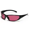 نظارة شمسية رياضة عصرية للرجال نساء الهيب هوب حفلة بانك نظارات خمر UV400 ظلال جمالية ركوب نظارات الشمس