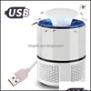 مكافحة الآفات USB P ocatalyst البعوض القاتل مصباح كتم الإشعاع الأشعة فوق البنفسجية الخفيفة الداخلية للبعوض القتل