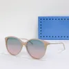 Kvinnors solglasögon för kvinnor män solglasögon herr mode stil skyddar ögonen UV400 -lins med slumpmässig låda och fall 1268