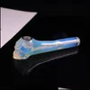 Smoking Pipes Natural Opal Skl Crystal Energy Stone Women Fasion Gemstone Quartz Tobacco Pipe Drop Delivery Home Garden Household Su Otw6K