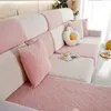 Pokrywa krzesła zagęszczona sofa poduszka pokrywka salonowa kanapa w kształcie litery L Umywalna sprężowa ochrona narożna 1/2/3/4 siedzenie