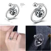 Cluster Anelli Vintage Donna Antica Sier Aperto 925 Sterling Hollow Ball Charm per Lady Party Gioielleria raffinata Festival Regalo Consegna di goccia Dhl25