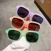 선글라스 kammpt 빈티지 스퀘어 여성 패션 그라디언트 캔디 컬러 암컷 음영 안경 ins 디자인 UV400 태양 안경