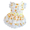 Hondenkleding mode mouwloze huisdierjurk kitten feest puppy prinses rok katten kostuum outfit accessoires