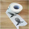 Tissue Boxes Napkins Novelty Joe Biden Toilet Paper Roll Funny Humour Gag Gifts Kitchen Bathroom Wood Pp Printed Toilets Papers Na Dhu2L