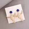 Anhänger Halsketten Bohemian Zodiac Bull Head Halskette für Frauen Personalisierter übertriebener Schädel Türkis Perlen