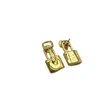 Projektant Hoop Gold Studs For Women Luxurys Projektanci UWIELBIAM KOSZCZE