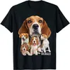 Мужские рубашки я люблю свою рубашку Beagle Dog Themed Funny Lover