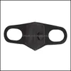 Tasarımcı Maskeleri Unisex Yüz Maske Ağız Nefes Vae Vae Üç Nsional Siyah Solunum Earloop Yeniden Kullanılabilir Toz Geçirmez 6 98mh Uu Drop de OTPHP