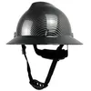 CE Mühendis için tam ağzına kadar sert şapka Sunsheild İnşaat İş Kapağı ANSI Onaylı HDPE Güvenlik Kaskı 6 puan ayarlanabilir
